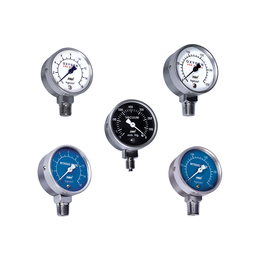 MEDICAL GAS PRESSURE GAUGES